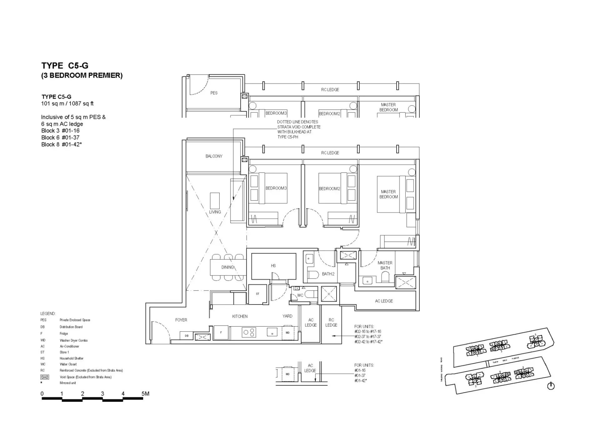 The Continuum floorplan